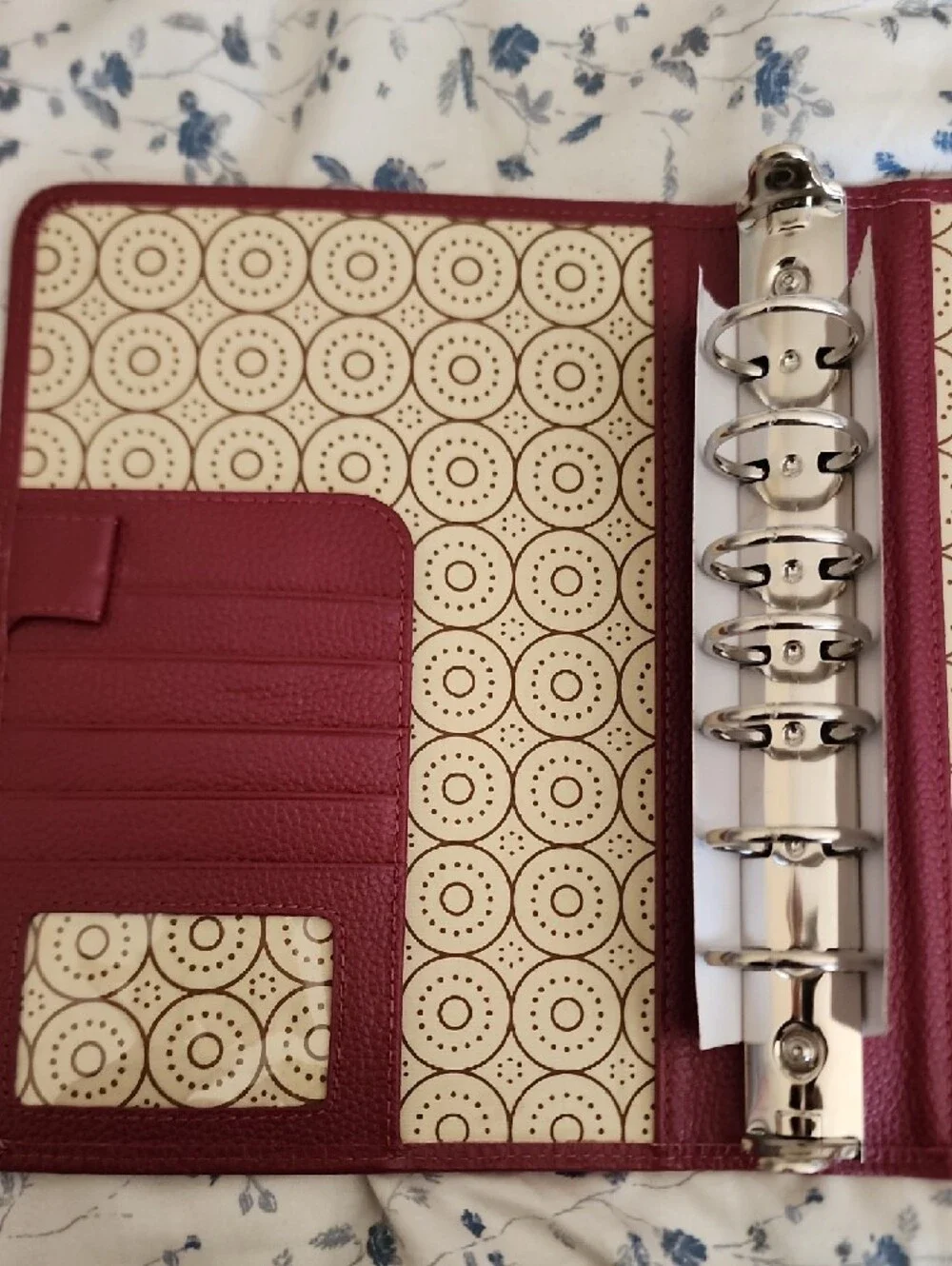 Franklin Covey Plum Leather Planner